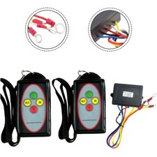 Treuil Télécommande Sans Fil Combiné Résistant pour 12V 24V pour SUV 4x4
