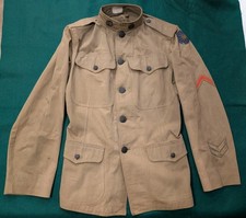 WW1 US Khaki Light Tunic 40th Infantry Division