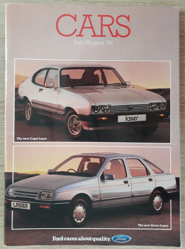 Ford range brochure 1984 xr2 - ford,