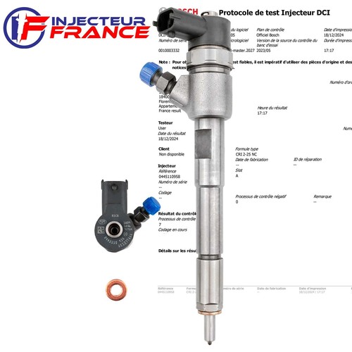 0445110938 bosch injecteur - bosch,
