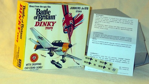 Dinky toys 721 junkers - toys, stuka