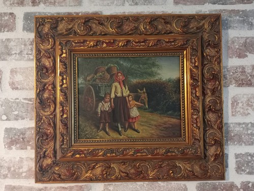 Petit tableau panneau de - petit,