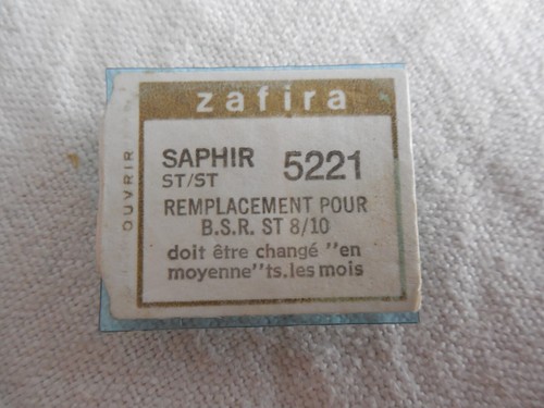 Saphir tourne disque - saphir, de