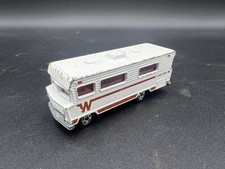 Tomica Winnebago Motor Home White w/ Brown Tampo No F1 Japan Chipped