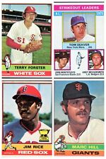 1976 Topps Baseball Hall of Fame & Stars - Actual Scans of Cards You Pick