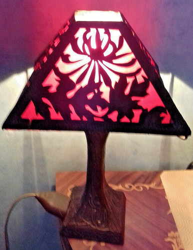 Ancienne lampe art deco - ,