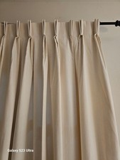 1 paire de rideaux neufs coton