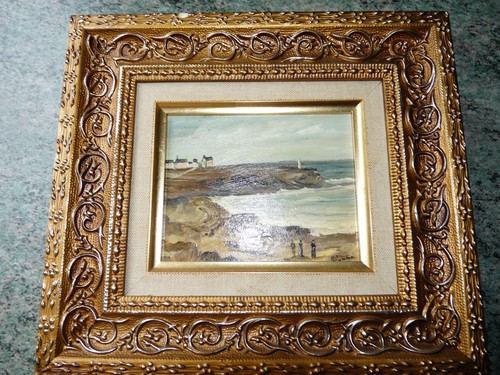 Superbe peinture huile - peinture,