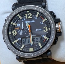 CASIO PRO TREK Men’s Tough Triple Sensor 51MM Watch PRG-600 Solar Powered