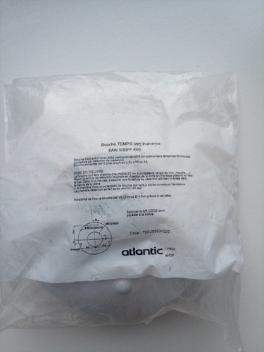 Bouche vmc atlantic hygro - bouche,