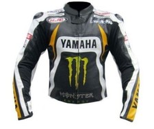 YAMAHA Veste en Cuir de Moto
