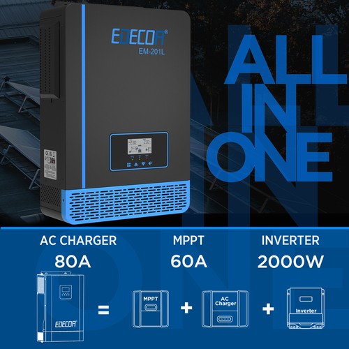 Edecoa 2000w onduleur hybride - edecoa,