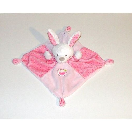 Doudou plat lapin mots - lapin,