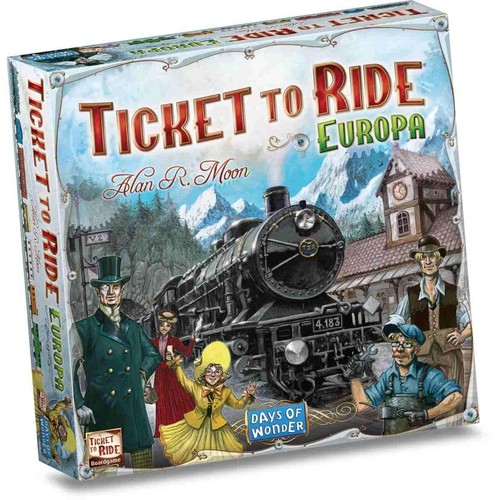 Ticket ride europe jeu de - ticket,