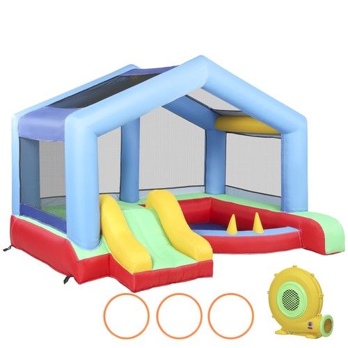 Château gonflable aire jeux - château,