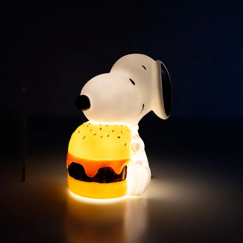 Peanuts lampe snoopy burger - -,
