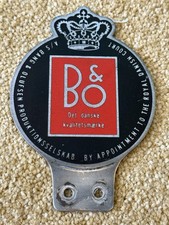 Superb And Rare Bang And Olufsen Car Badge Beogram 4000 Beomaster Beolab 5000