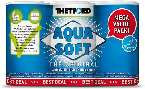 Thetford aqua soft toilet - aqua,