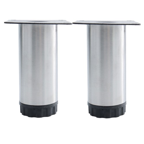 Meuble jambes acier inox - 6",