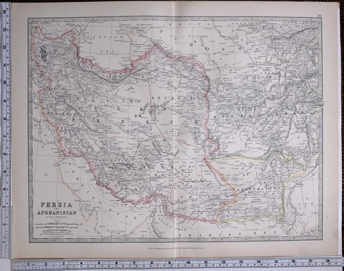 1881 grande carte antique - 1881,