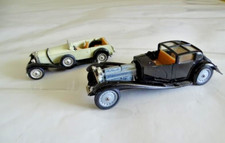 lot 2 voitures 1/43 SOLIDO Mercedes 88 (1928)+ Bugatti Royale 1930- pièces&rest