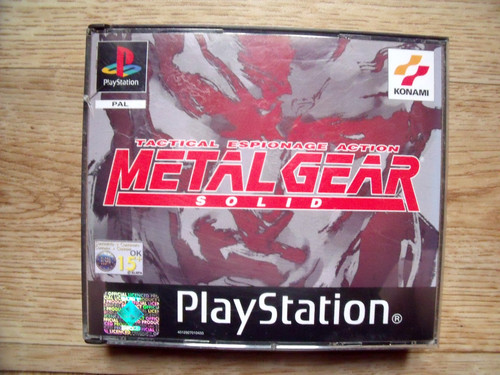 Metal gear solid jeu ps1 - gear,