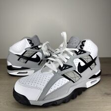 Nike Air Trainer SC High White/Black-Lt Smoke Grey HJ9106-100 Men’s Size 8