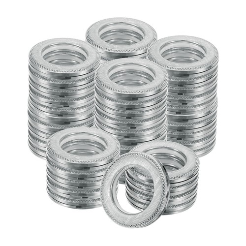 Anneaux rideaux plastique - 50,