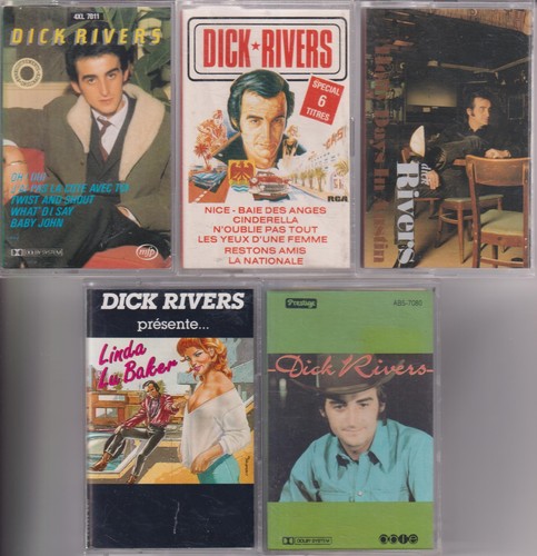 Dick rivers lot - dick, cassettes