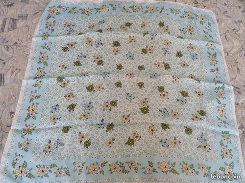 Foulard soie vintage - soie,