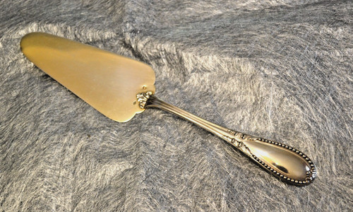 Pelle tarte argent perles - pelle, à