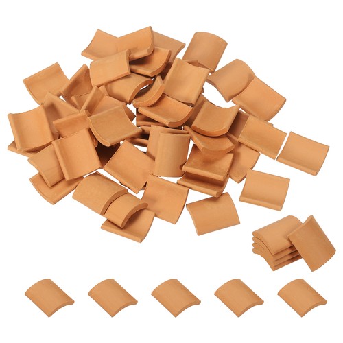 Tuiles rouges briques toiture