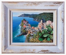 CINQUE TERRE PAINTING VERNAZZA