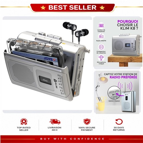 Klim lecteur cassette - klim,