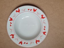 Assiette creuse Barbier motif