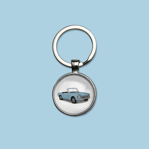 Porte clefs mgb bleu - mgb,