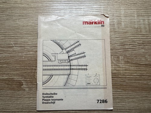 Märklin manuel pour tournette - pour,
