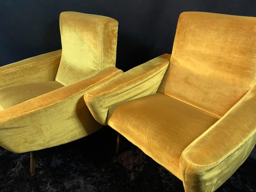 Paire fauteuils design
