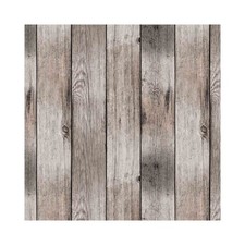 Toile cirée au mètre - Largeur 140 cm - Effet bois - Naturel - Beige