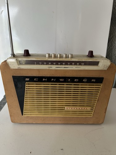Ancien poste radio schneider - radio,