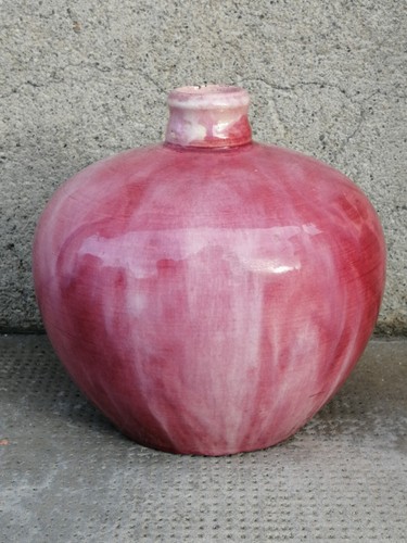 Vase boule céramique rose - boule,