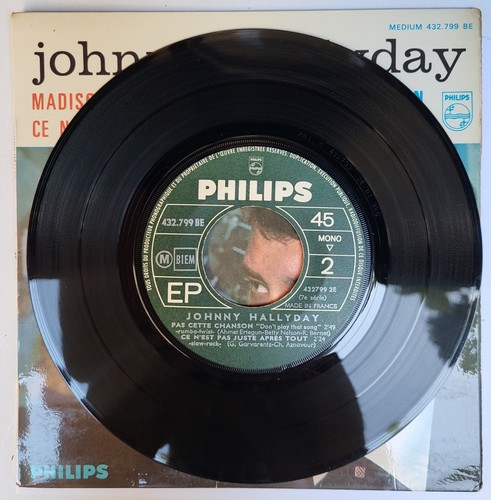 Johnny hallyday ep 45t - hallyday,
