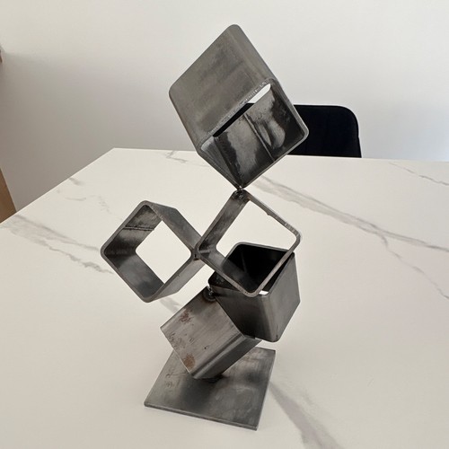 Sculpture abstraite métal - abstraite,