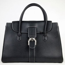 Authentic Vintage DELVAUX  Black 2way Bag