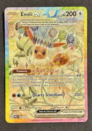Carte pokémon evoli ex - pokémon,