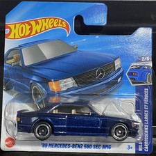 Hot wheels 1/64 éme Mercedes Benz 560 SEC AMG 1989