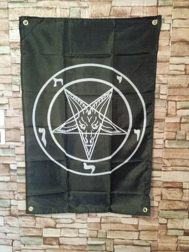 Drapeau sigil baphomet - sigil,