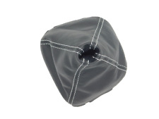 CHANGE HEADSET for FIAT CROMA from 2005 to 2010 BLACK REAL LEATHER grey seams