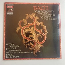 Bach - Double concerto Violon Zukerman/ Perlman EMI 2C 069 02236 LP SEALED 1972