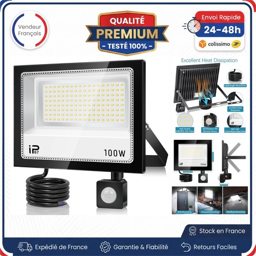 Projecteur led extérieur - led, 100w